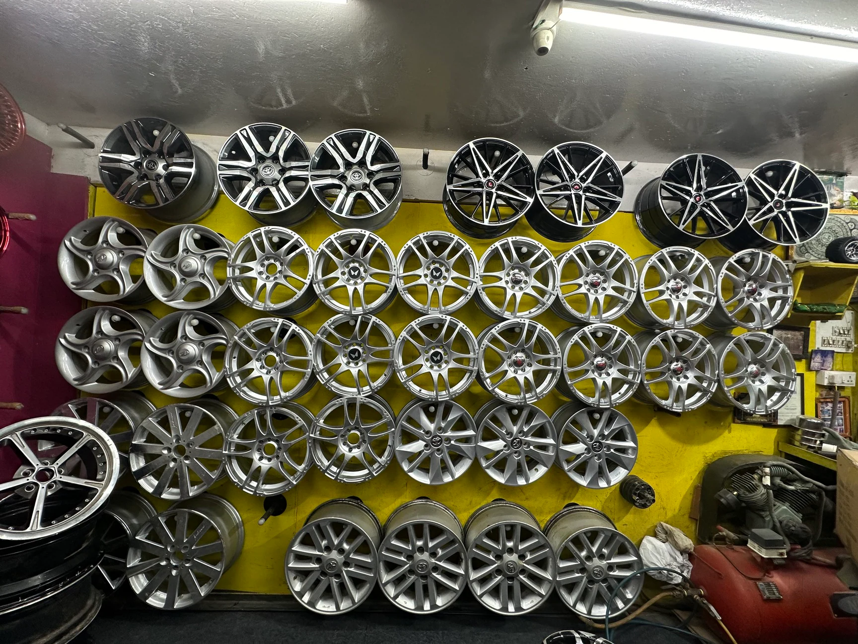 Alloy Wheel Repair Cost in Bangalore
